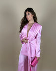 Flower Luxury Blazer pink