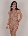 Abito luxury diamond micro flowers