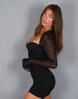 Mini dress Olly nero