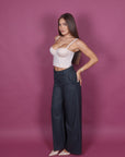Pantalone gessato Grigio