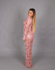 Tailleur macrame Pink