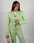 Pantalone skinny Rosy verde