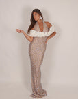 Abito luxury diamond Rose