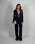 Pantalone Vanna blu navy