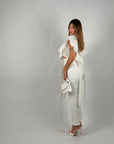 Top annabelle in pizzo White