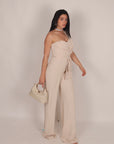 Jumpsuit Candy beige