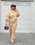Coordinato Five di tuta beige