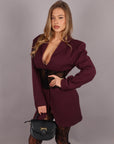 Dress blazer meredith bordeaux