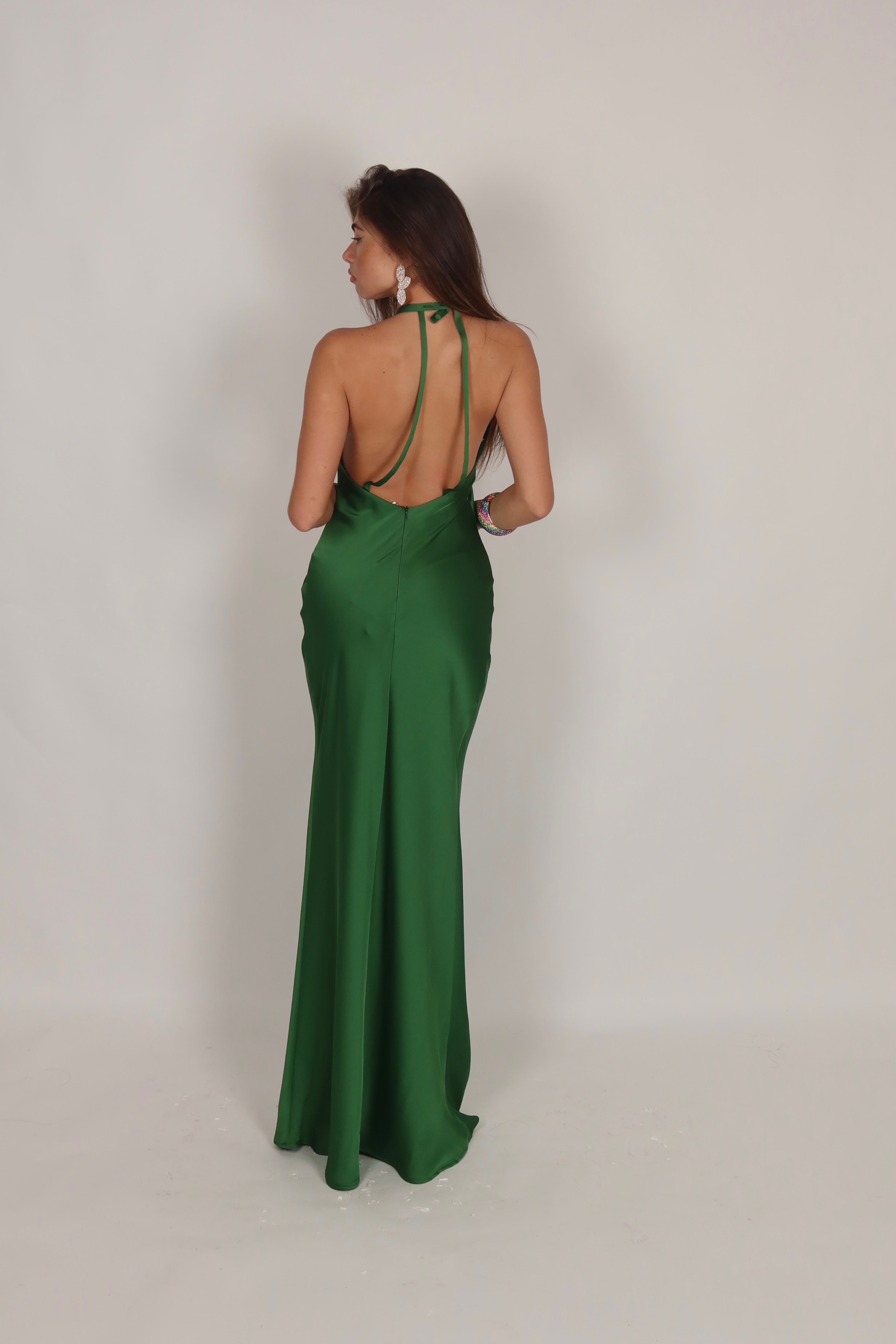 Keira dress green