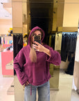 Felpa street style bordeaux