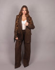 Tailleur Diana Brown