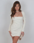 Mini dress Perla bianco