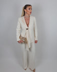 Tailleur kimono Valery panna