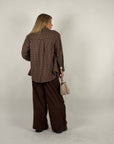 Camicia Scozia Brown