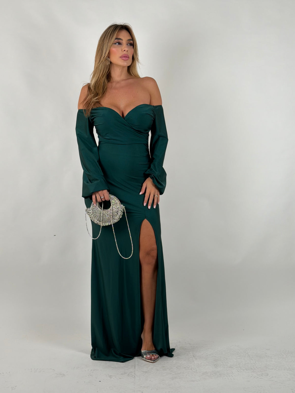 Dress Dea verde bosco