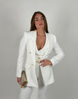 Pantalone Mirabelle White
