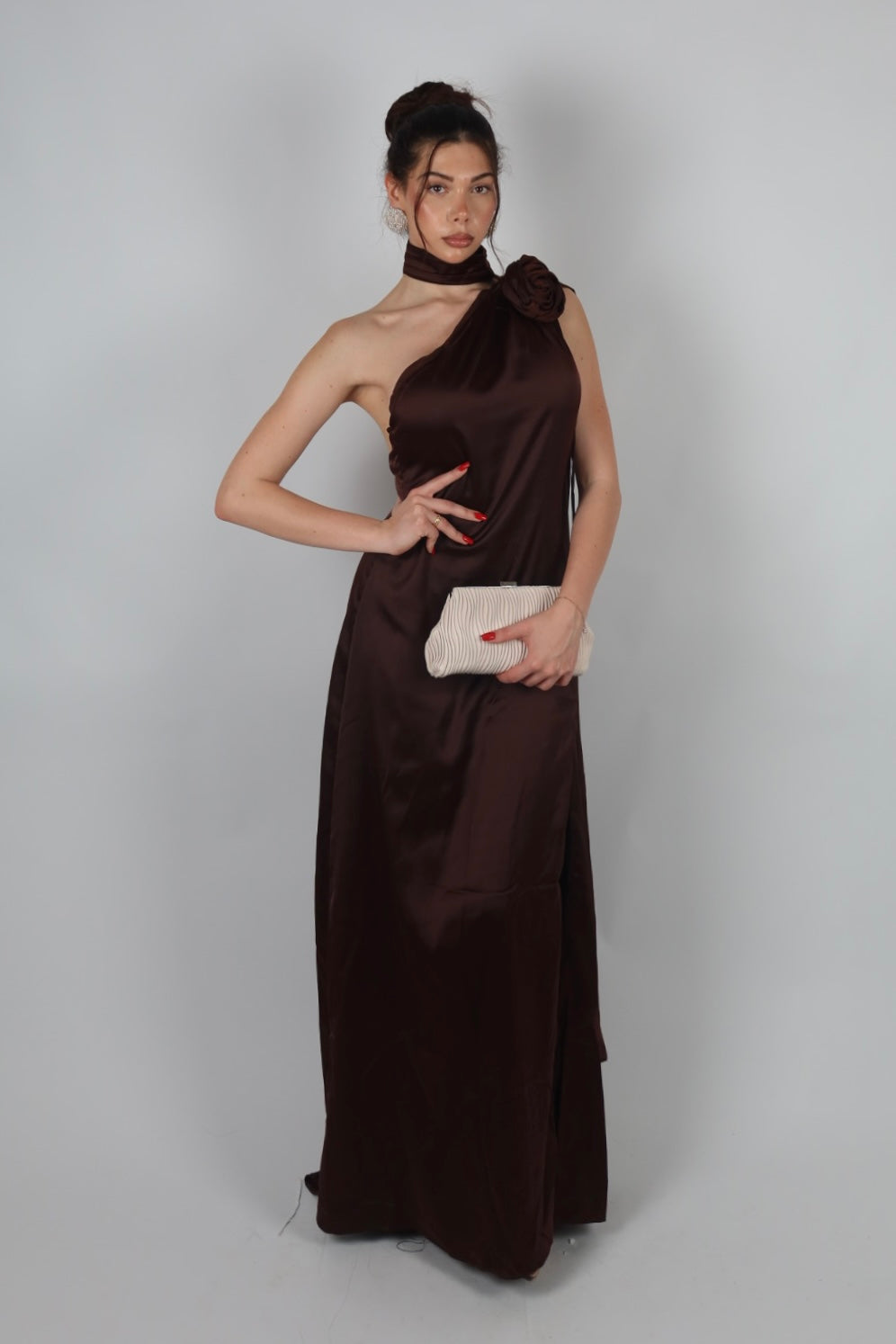 Dress Lidia Brown