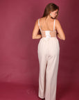 Corsetto nude/bianco