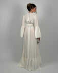 Kimono balze bianco