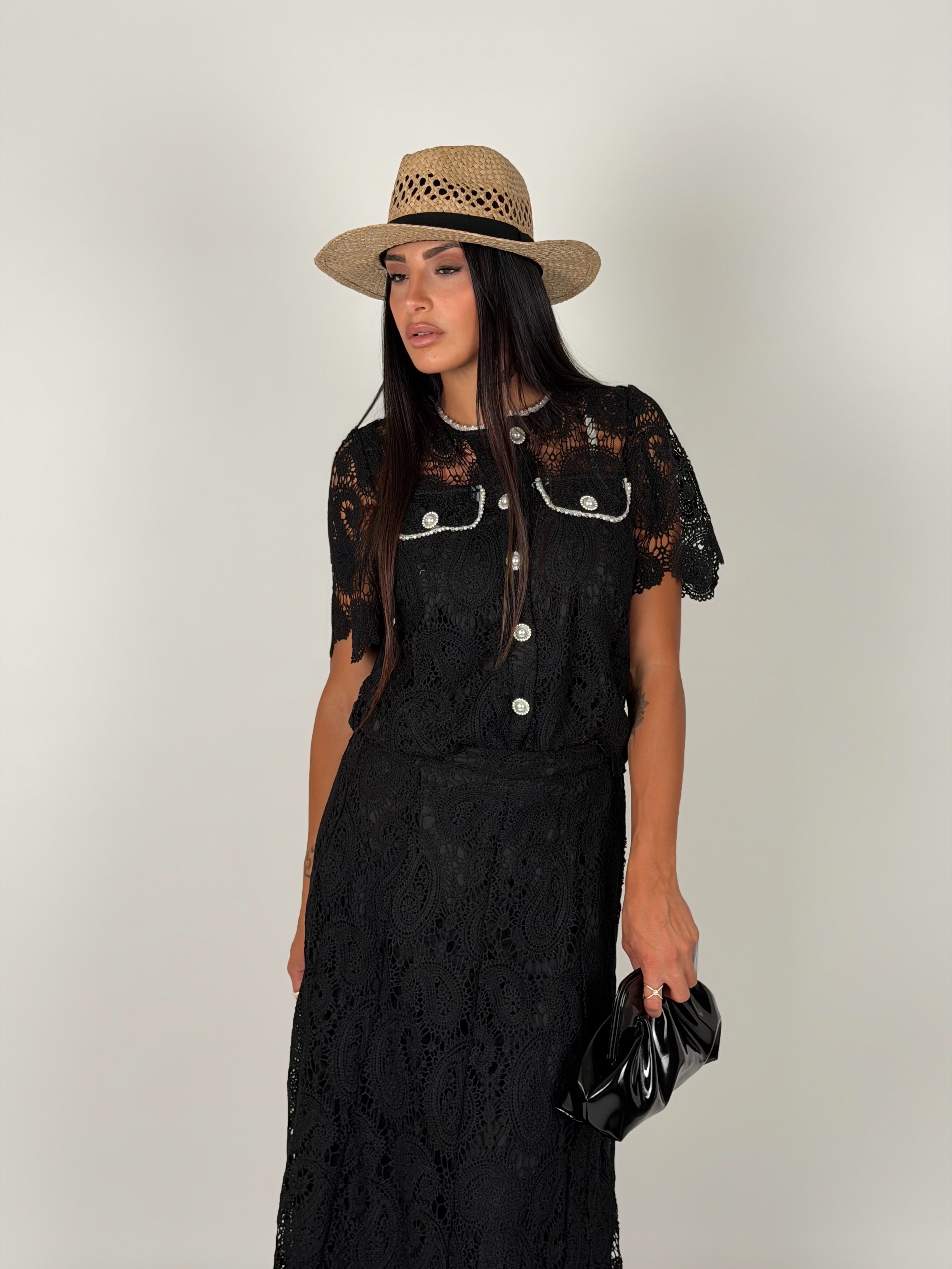 Coordinato Carlotta nero