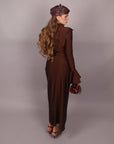 Dress alissa Brown