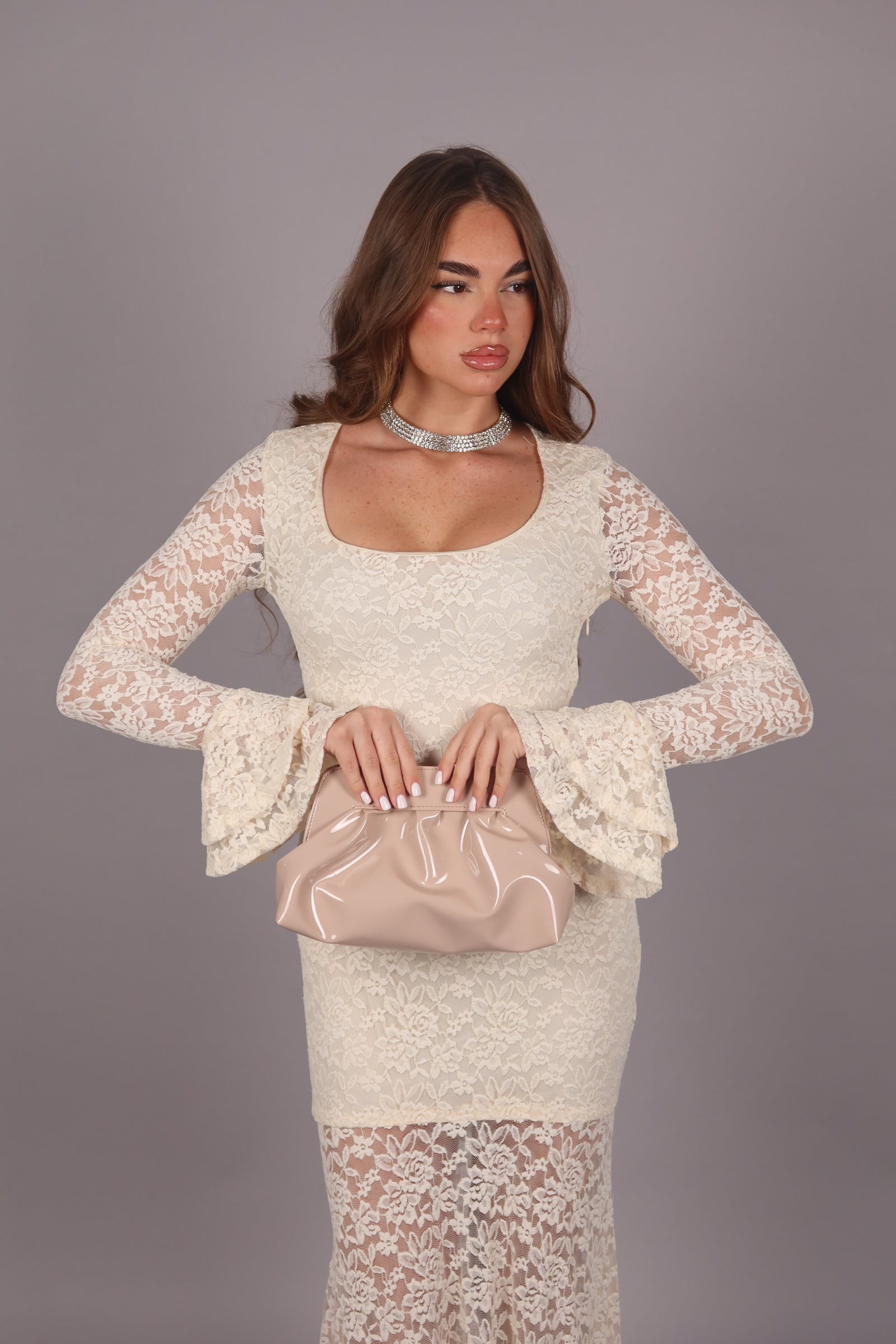 Dress in pizzo panna