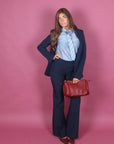 Pantalone blu navy