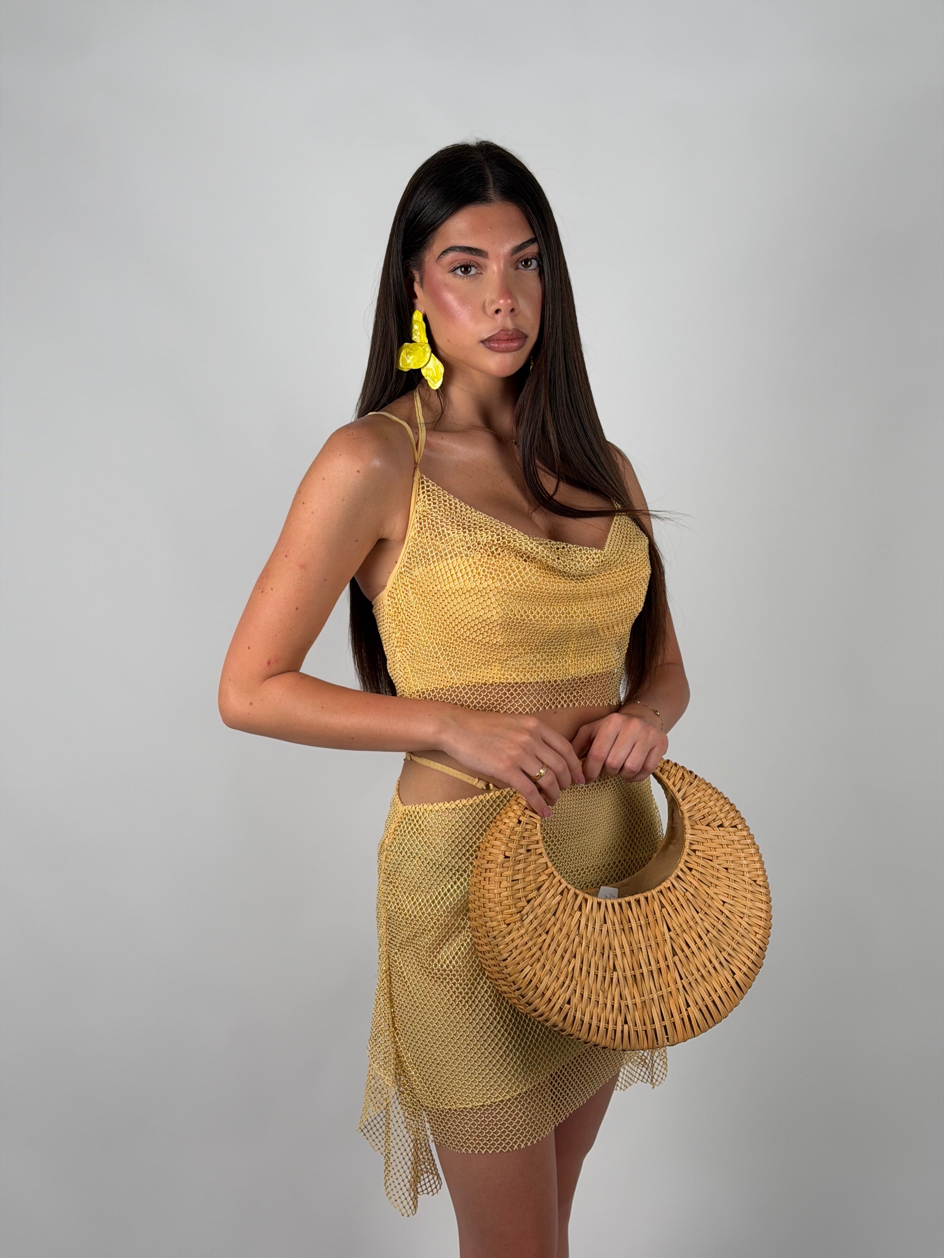 Coordinato Coachella gold