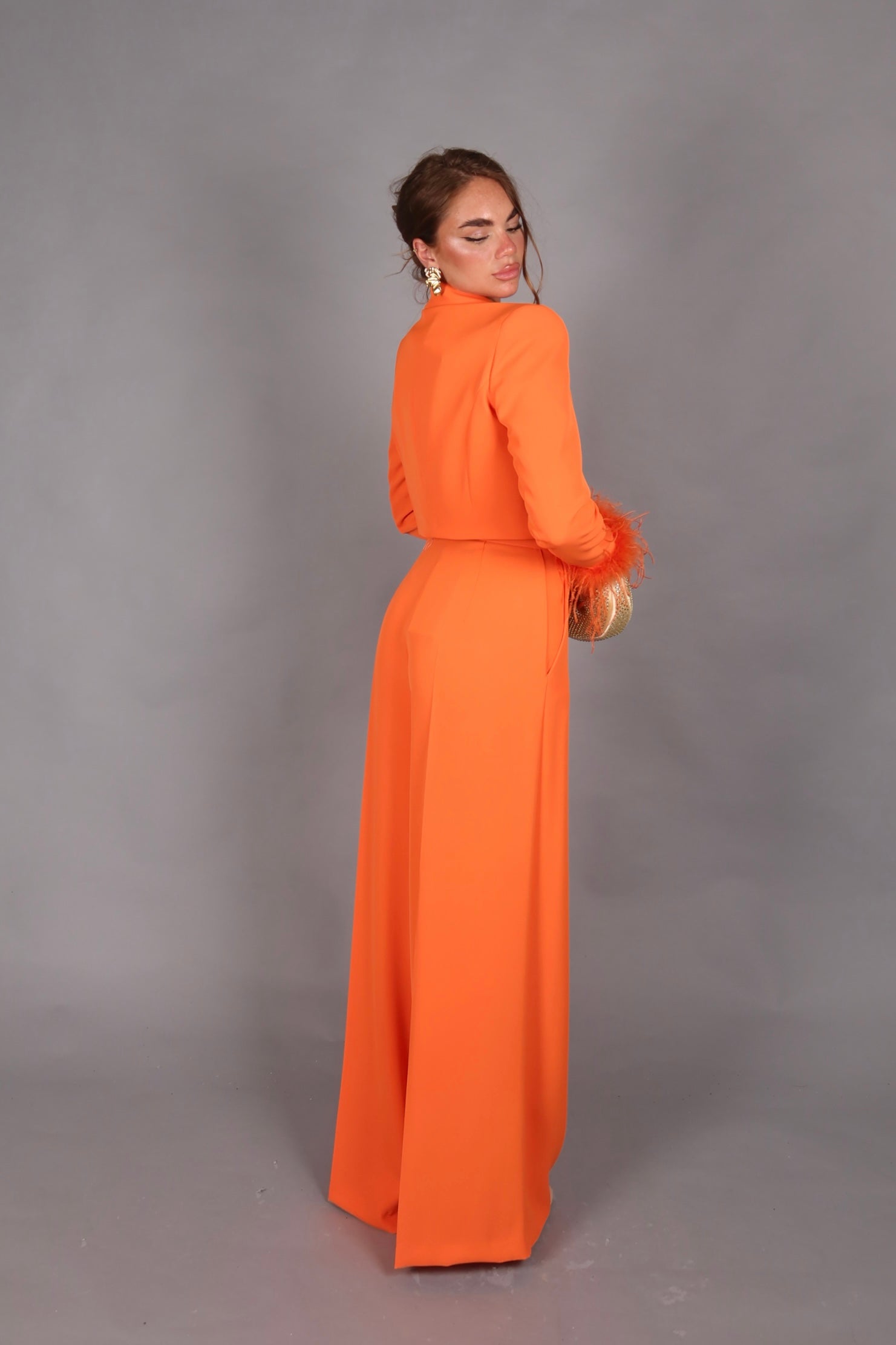 Plume Pants orange