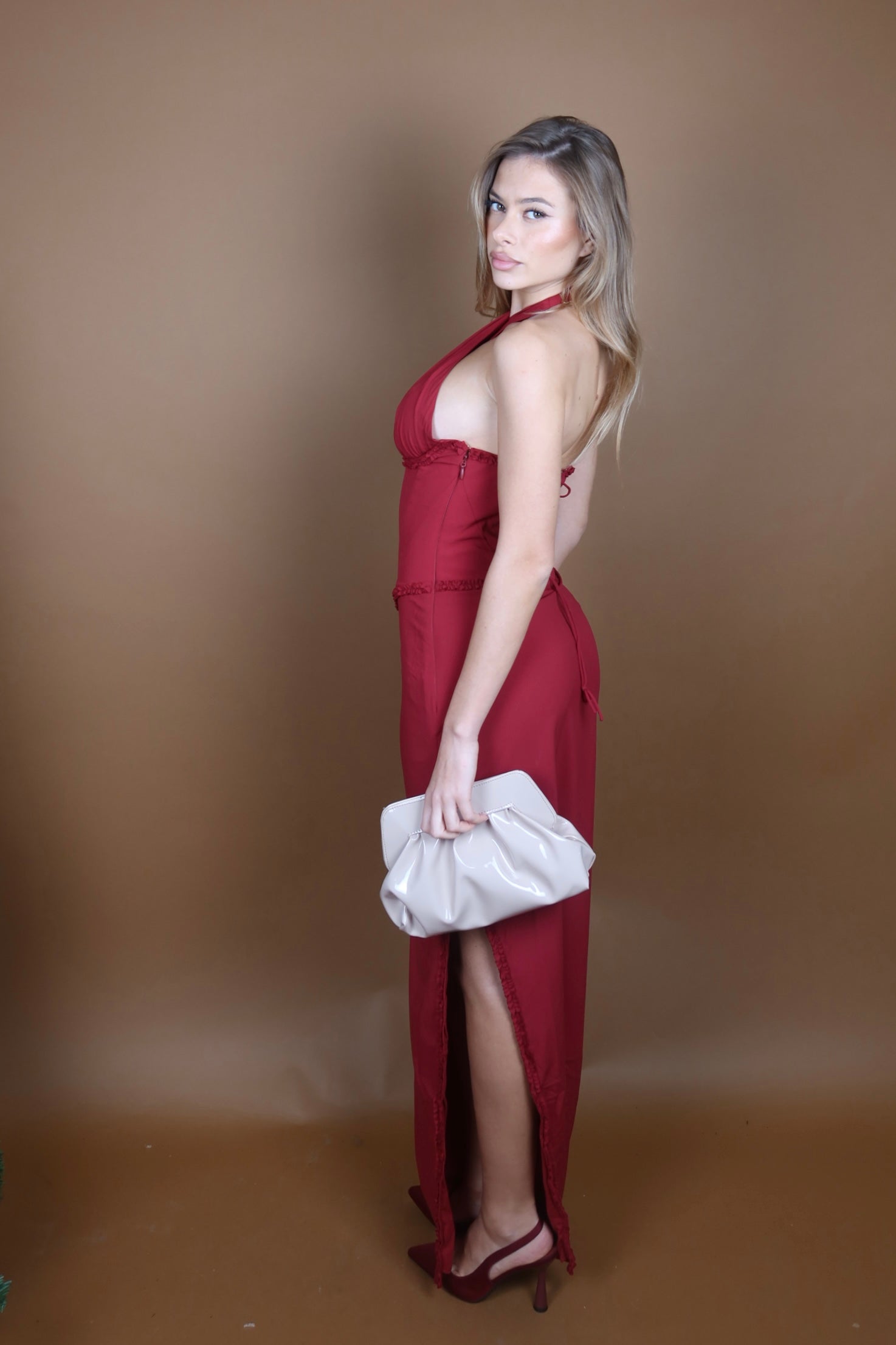 Dress Meredith bordeaux