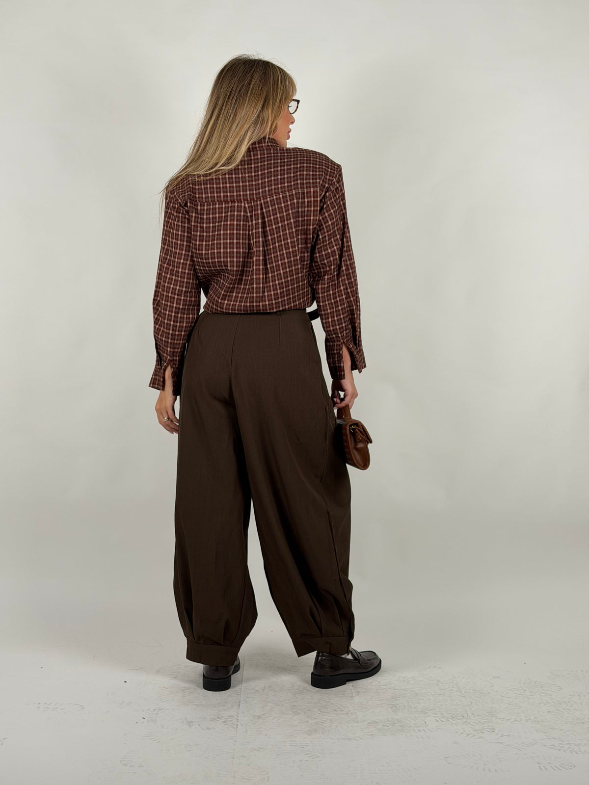 Pantalone aladin  marrone