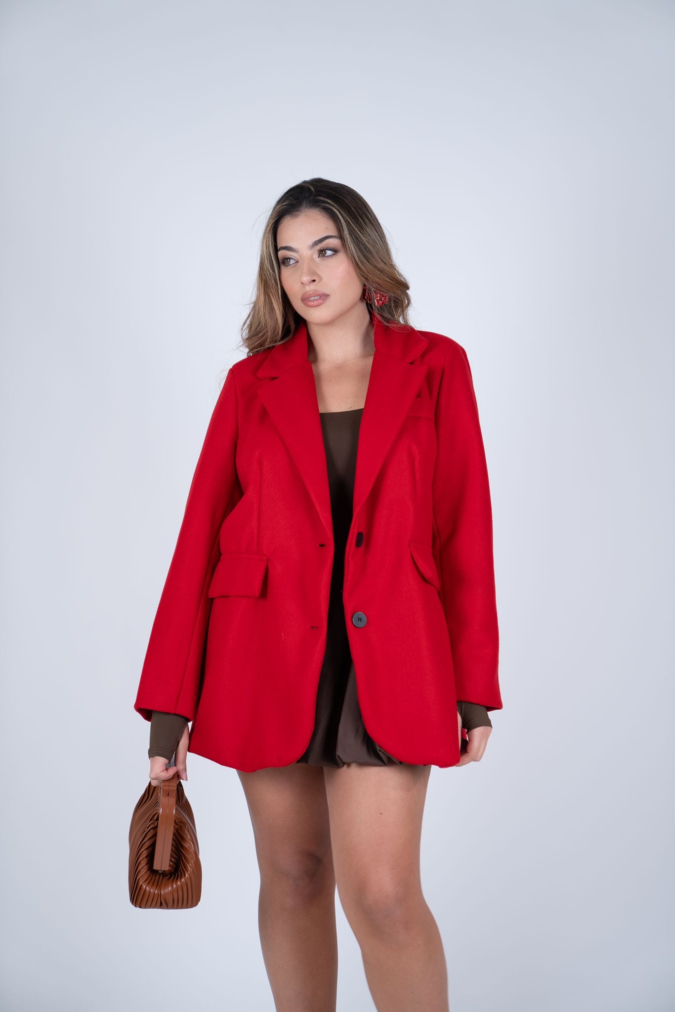 Blazer Coat west rosso