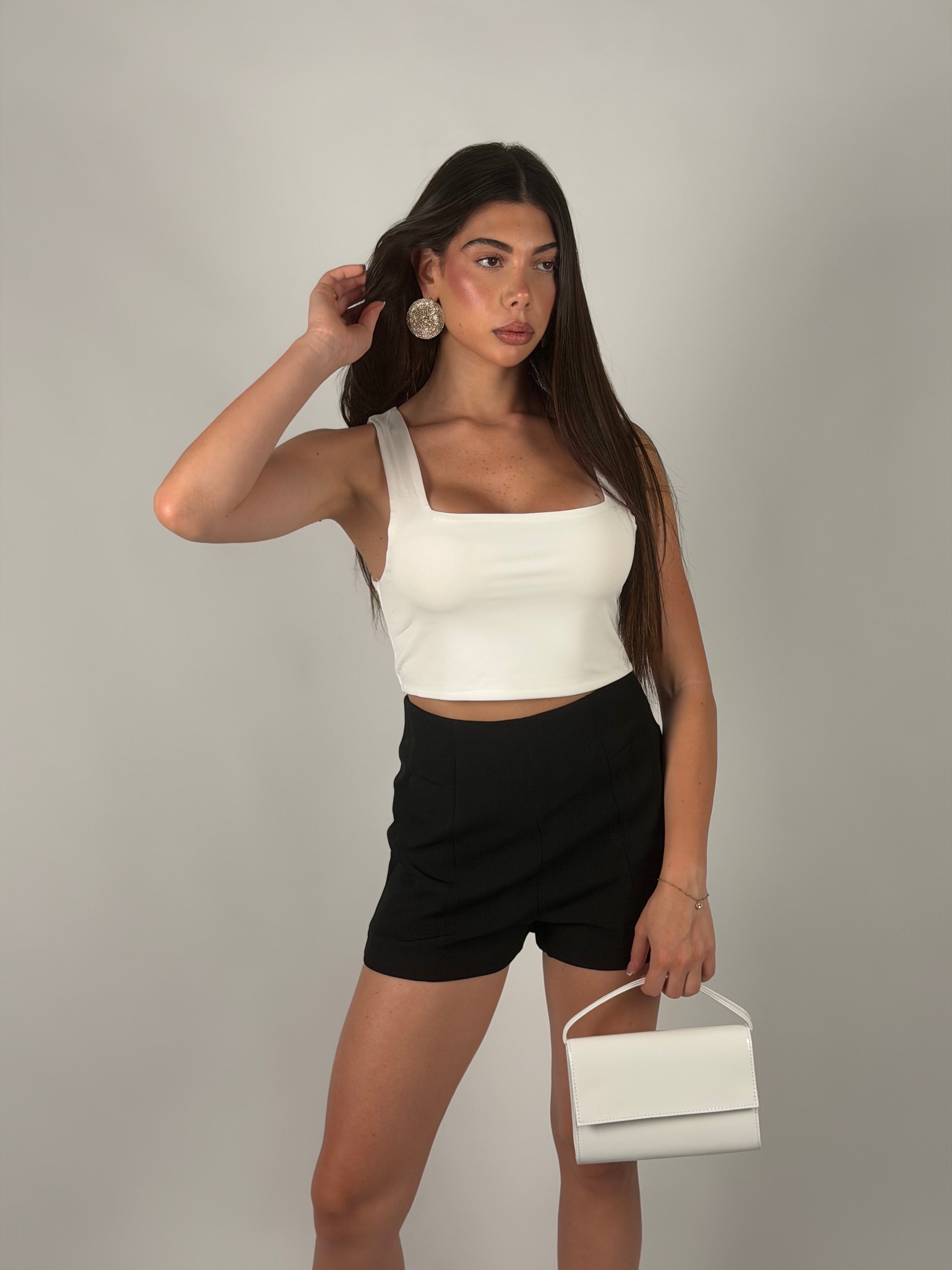 Shorts nero basic