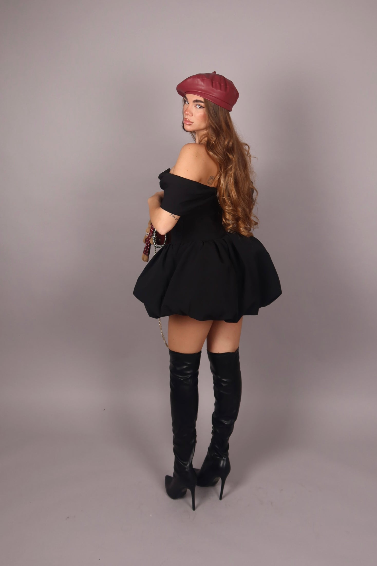 Mini dress Nora nero