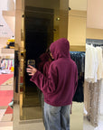 Felpa street style bordeaux