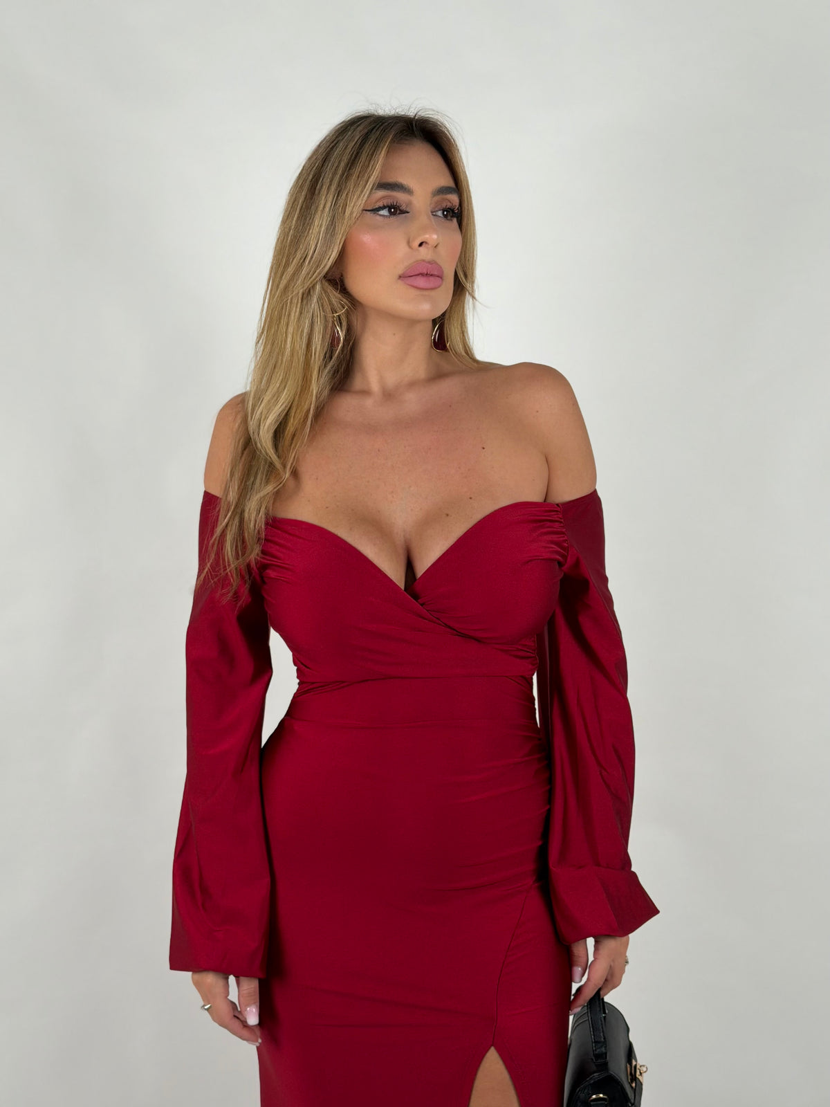 Dress Dea bordeaux