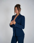Blazer Musa basic Blu Navy