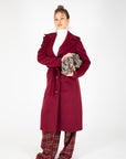 Cappotto Oslo bordeaux