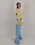 Jeans west palazzo chiaro