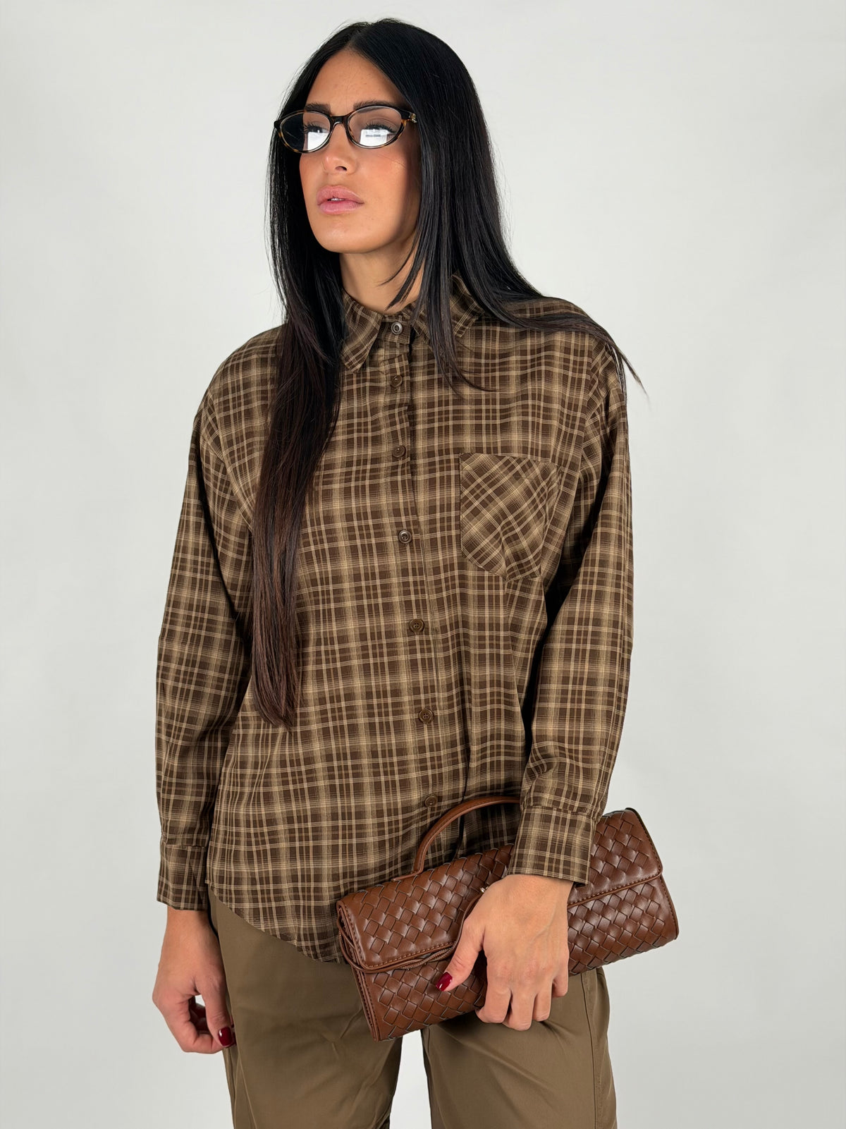 Camicia England Brown