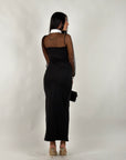 Dress midi selen nero
