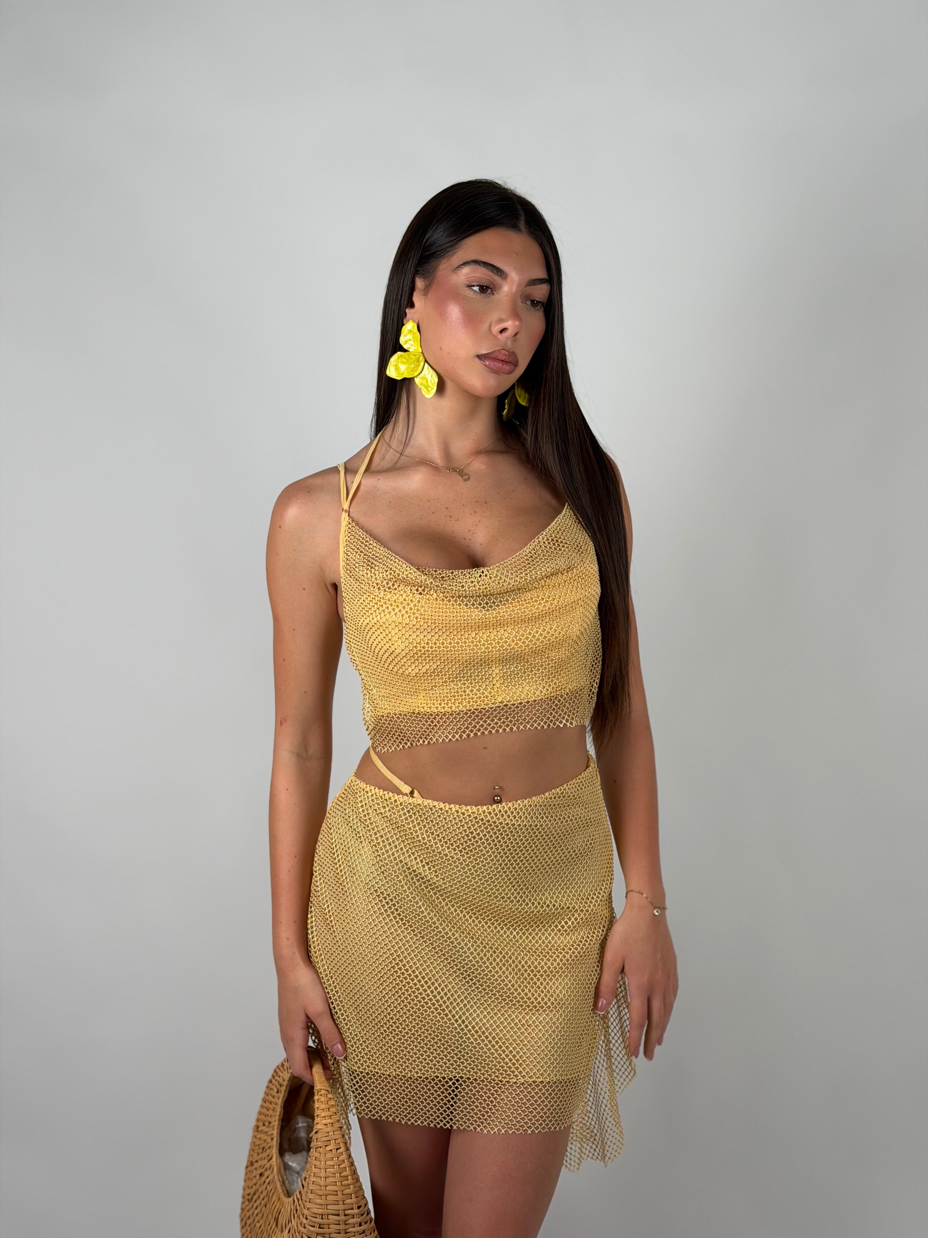 Coordinato Coachella gold