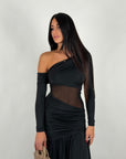Dress Megan nero