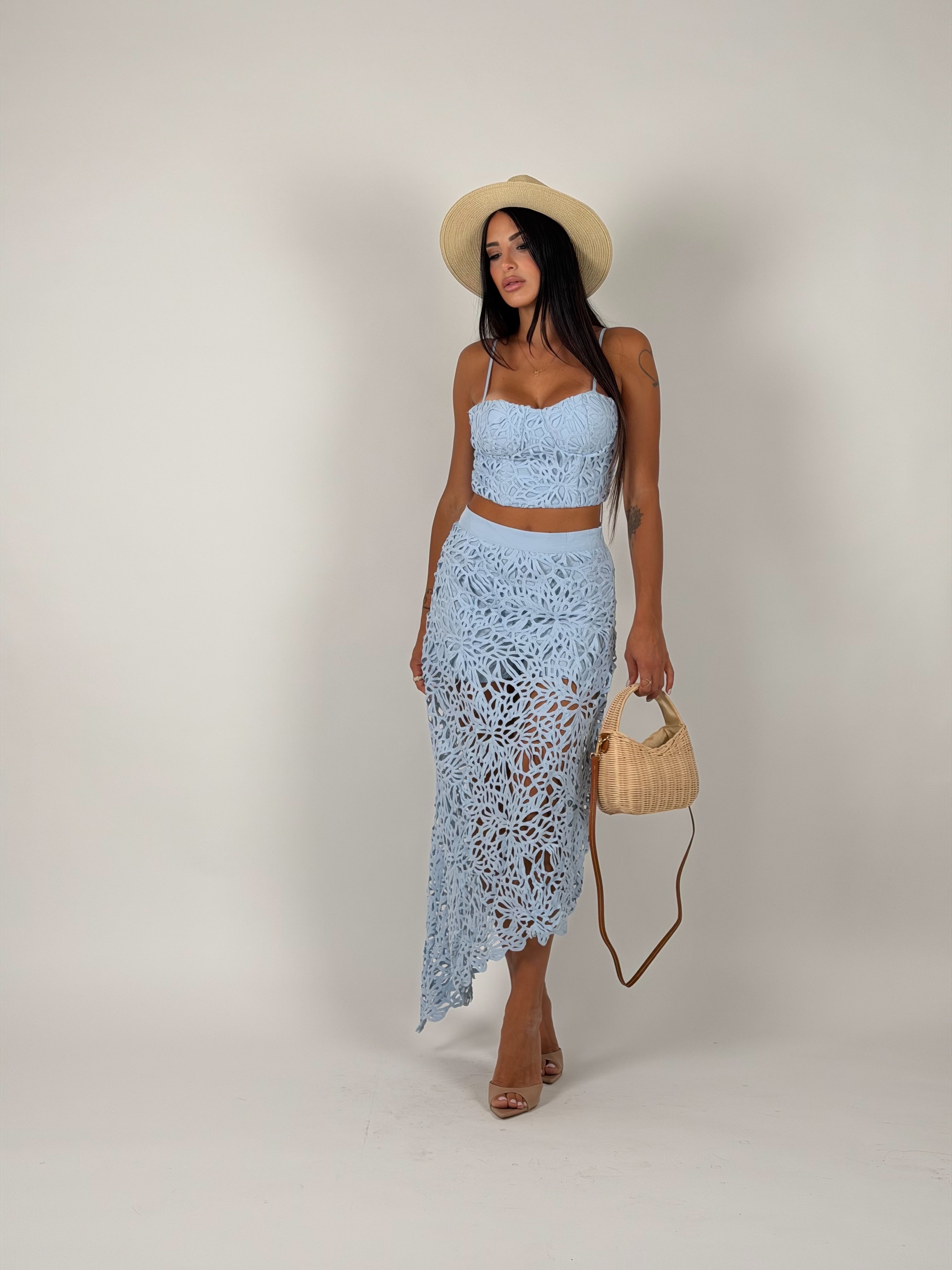 Coordinato jenny azzurro