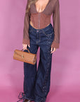 Denim stringhe