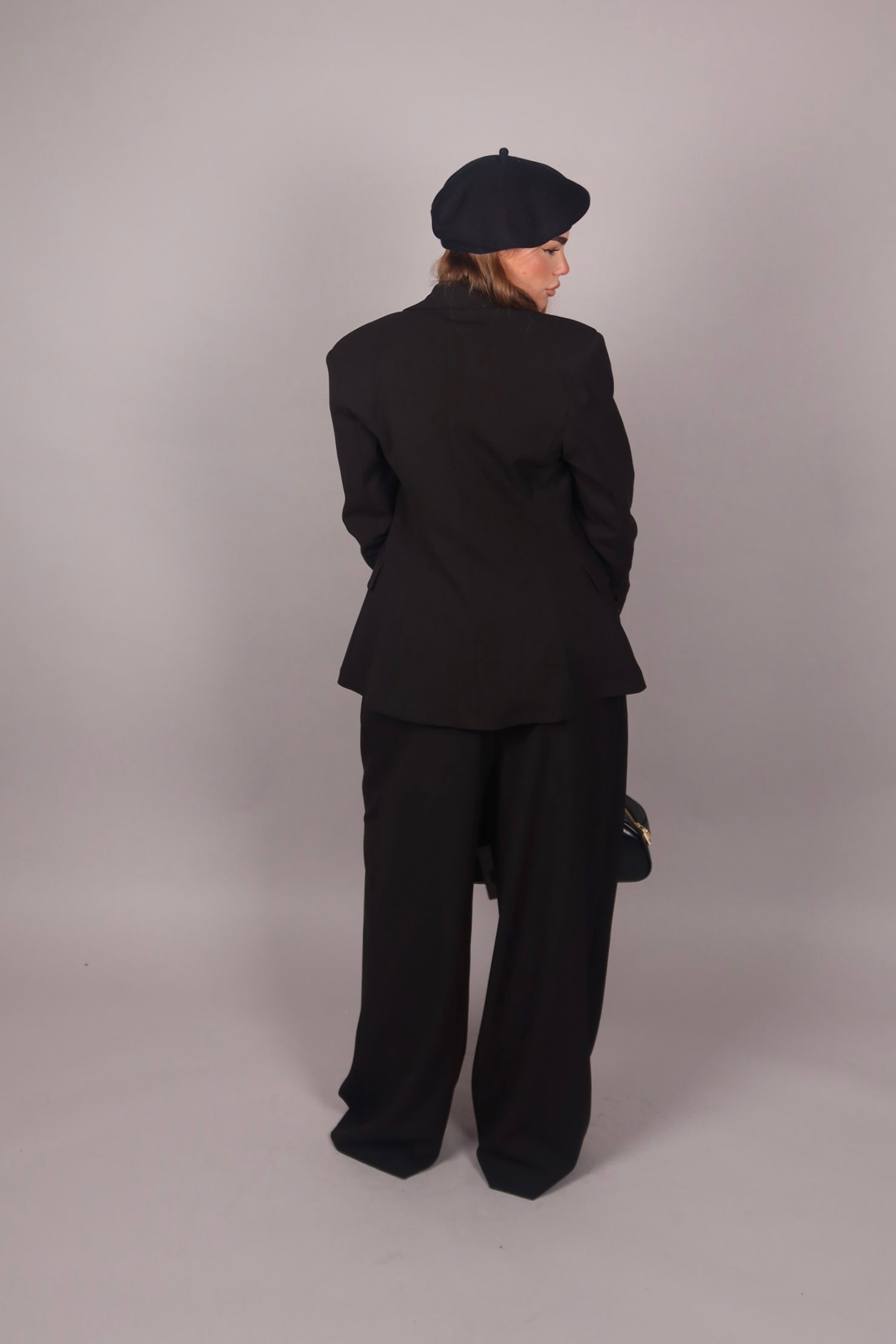 Pantalone palazzo nero