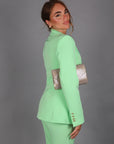 Single blazer menta
