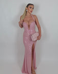 Long dress Anastasia Pink