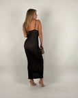 Tubino in pizzo nero