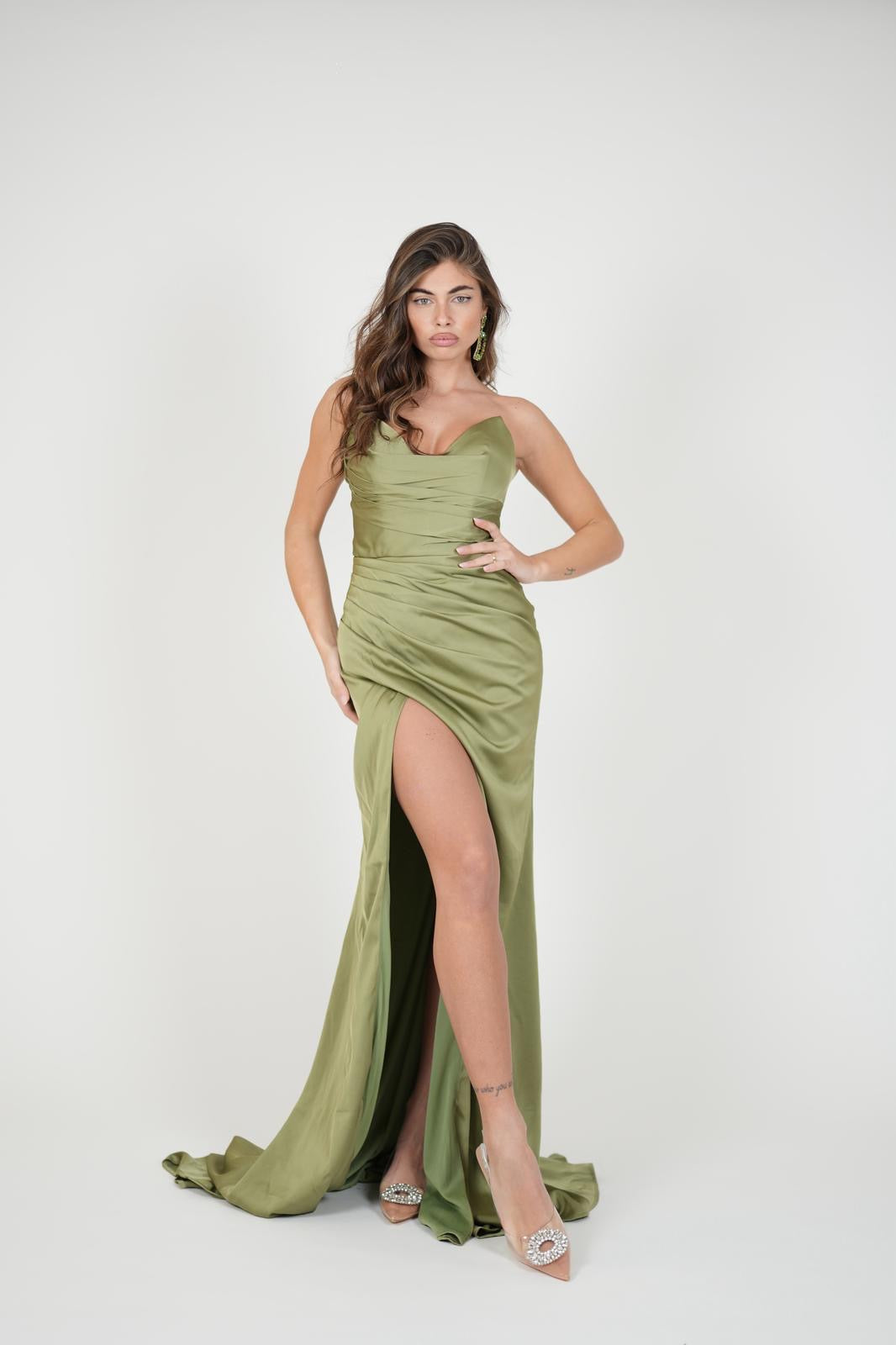 Dress Corinne verde